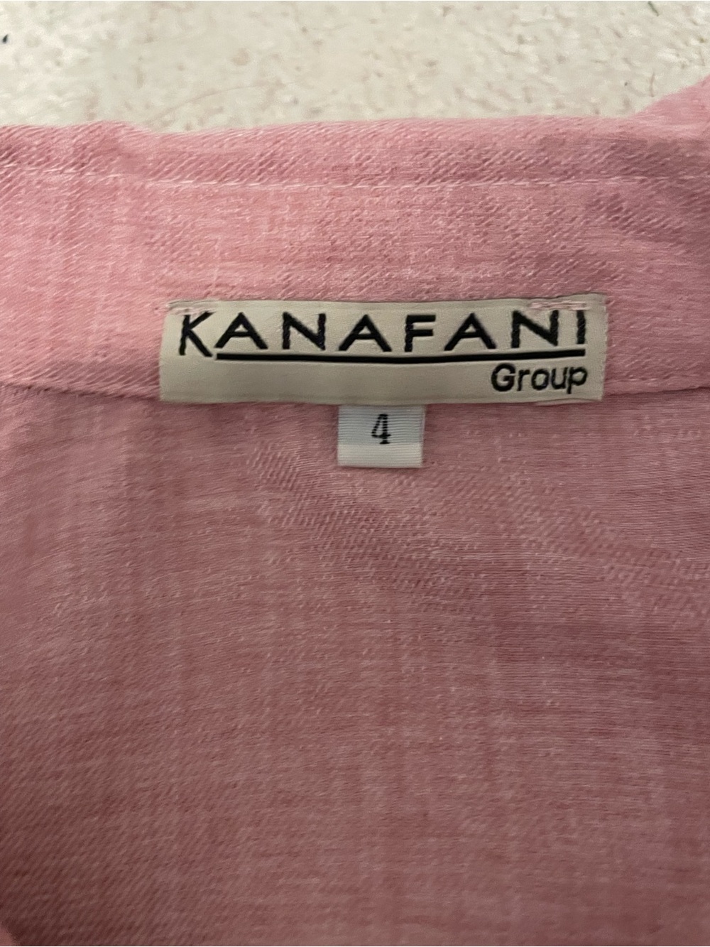 Women's Pink Button-Front Set - Picture 4 of 6
